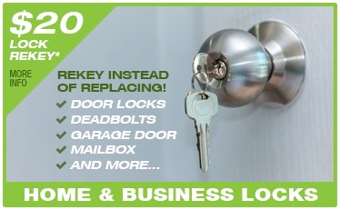 Commercial locksmith rekey promo coupon
