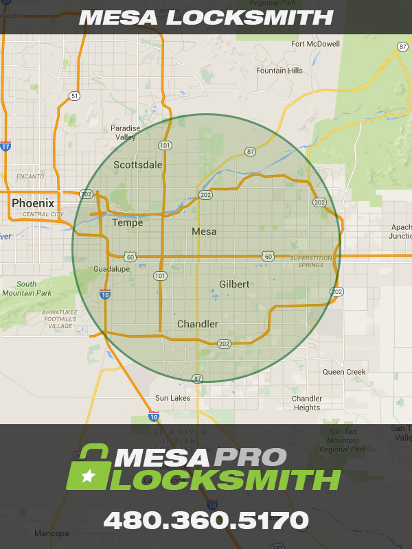Mesa Pro Locksmith location